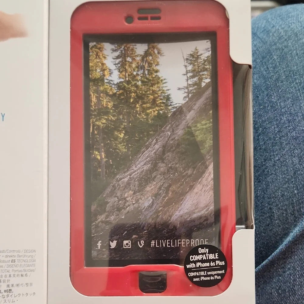 LifeProof NÜÜD Red Case for iPhone 6 Plus